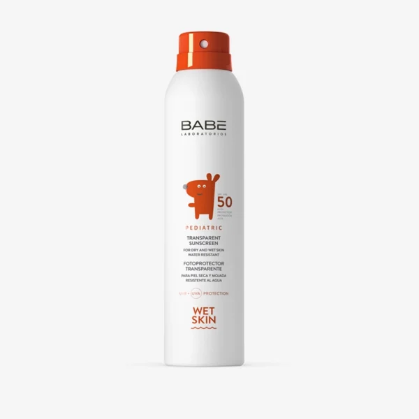 BABÉ Pediatric Transparent Sunscreen Wet Skin SPF 50 200ml