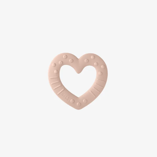 BIBS Baby Bitie Heart - Blush