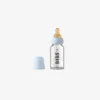 BIBS Baby Glass Bottle Complete Set 110ml - Baby Blue