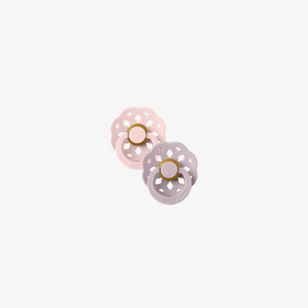 BIBS Boheme - Blossom/Dusky Lilac 2 komada