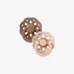 BIBS Boheme - Woodchuck/Blush 2 komada