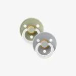 BIBS Colour GLOW - Sage/Cloud 2 komada