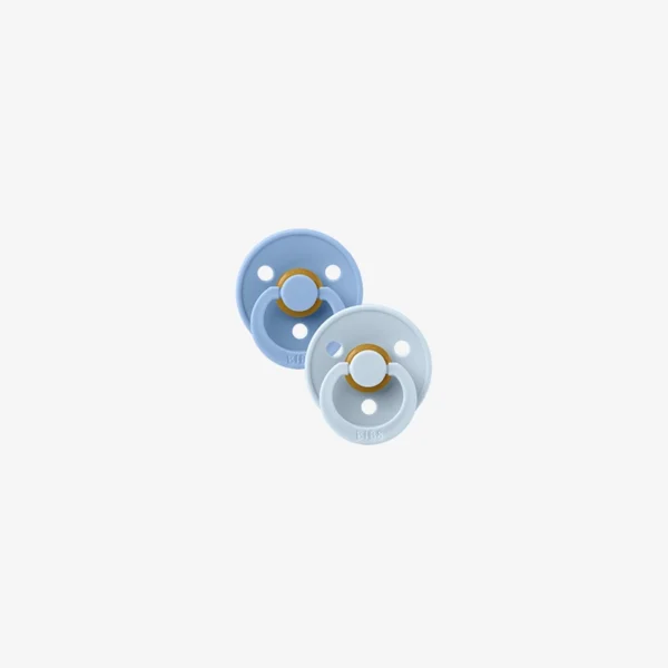BIBS Colour - Sky Blue/Baby Blue 2 komada