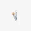 BIBS Pacifier Clip - Baby Blue/Ivory