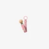 BIBS Pacifier Clip - Dusty Pink/Baby Pink