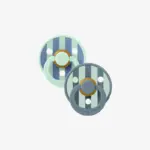 BIBS STUDIO Colour - Block - Nordic Mint/Petrol Mix 2 komada