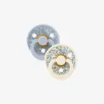 BIBS x LIBERTY Colour - Eloise - Dusty Blue 2 komada