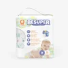 BeSuper Premium Pelene-gaćice M (6-11 kg) 18 komada