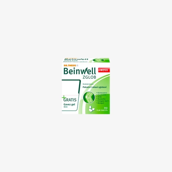 Beinwell ZGLOB 90 tableta + Gavez gel 30ml