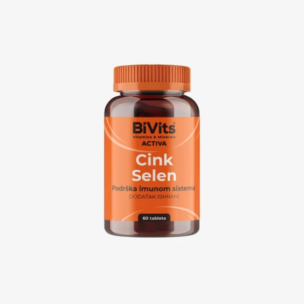 BiVits ACTIVA Cink i Selen 60 tableta