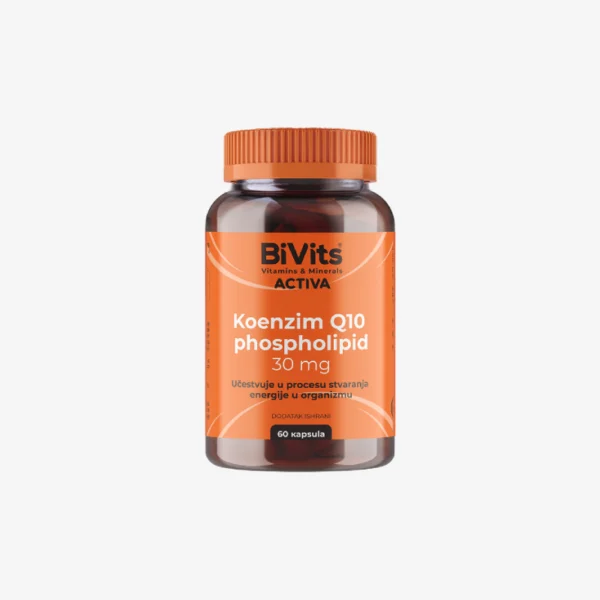 BiVits ACTIVA Koenzim Q10 phospholipid 30mg 60 tableta