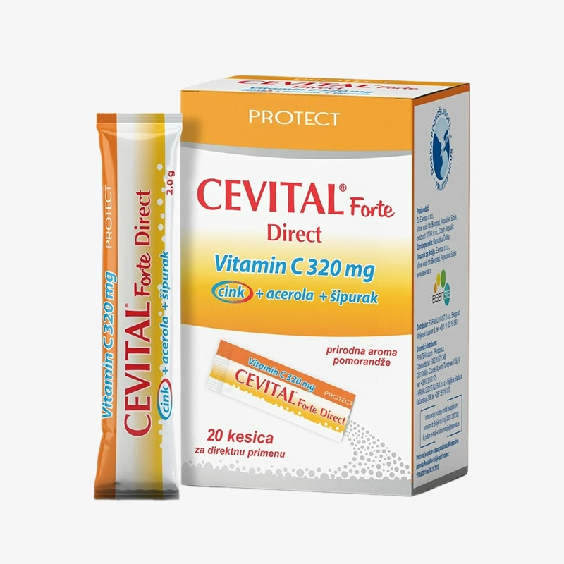 Cevital Forte Direct Vitamin C 320mg 20 kesica