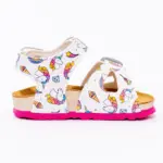 Dečije anatomske sandale - Jednorog bijeli