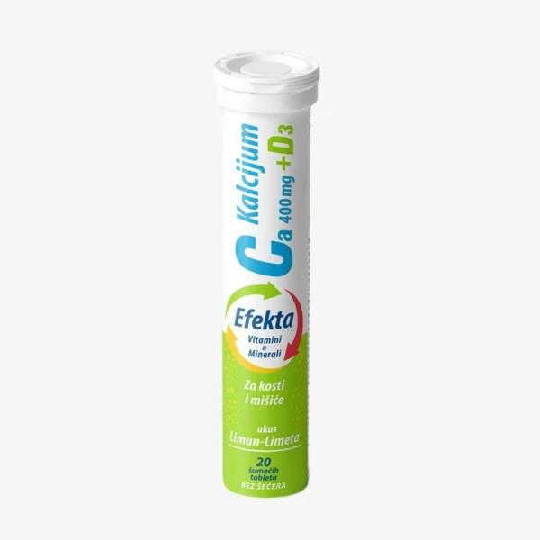 Efekta Kalcijum + D3, 20 šumećih tableta