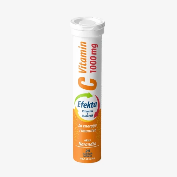 Efekta Vitamin C 1000mg, 20 šumećih tableta