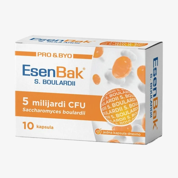 EsenBak S. Boulardii 10 kapsula