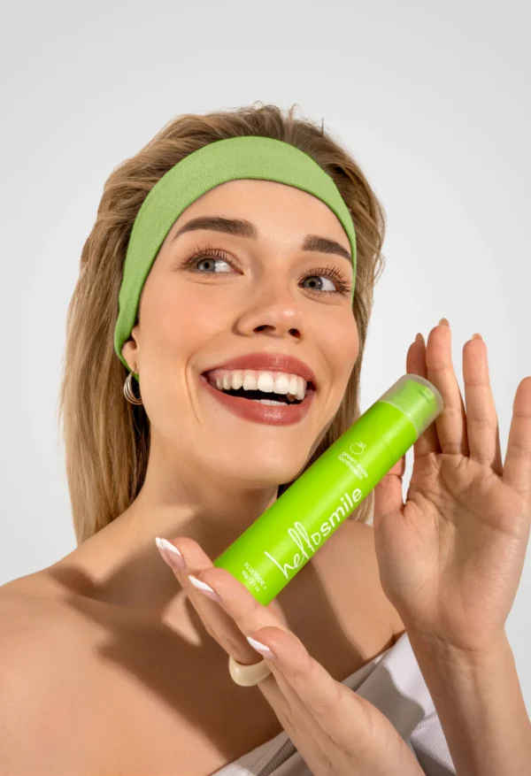 HelloSmile Pasta za zube Green Apple 60g