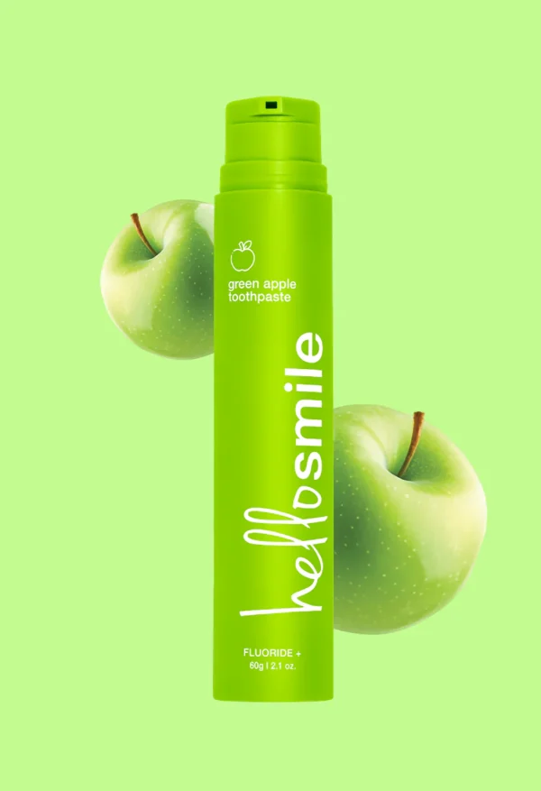 HelloSmile Pasta za zube Green Apple 60g