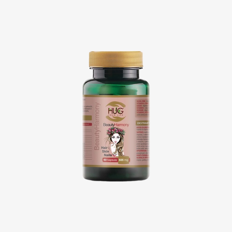 Hug Your Life Beauty Harmony - Hair, Skin & Nails PLUS 60 kapsula