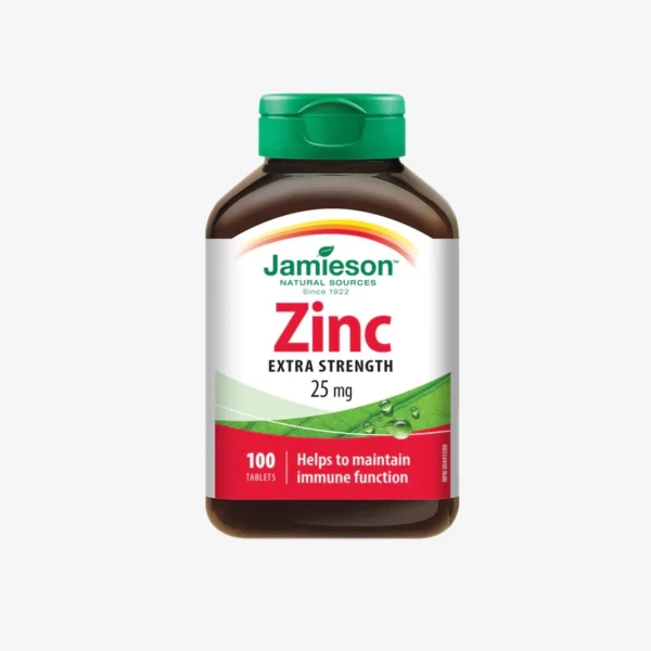 Jamieson Zinc Extra Strength 25 mg 100 tableta