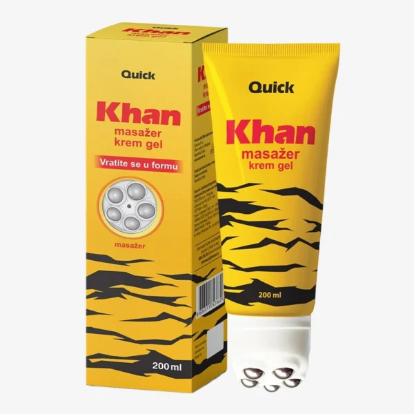 Khan masažer krem gel 200ml