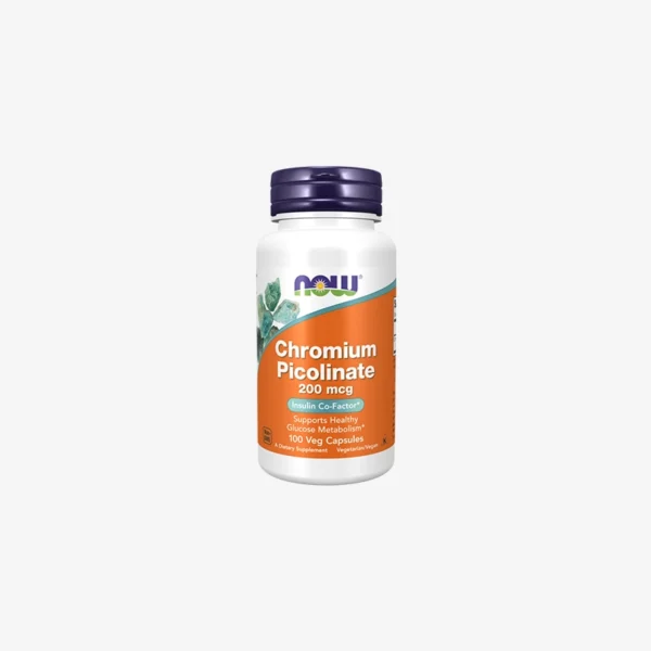NOW Chromium Picolinate 200mcg 100 kapsula