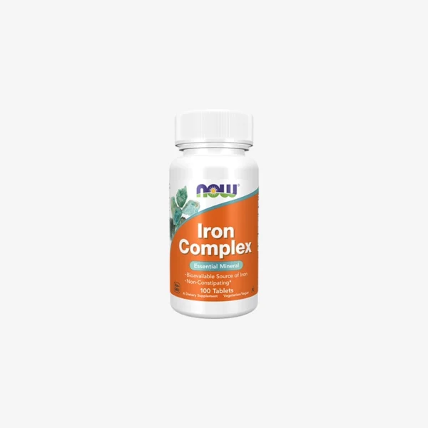 NOW Iron Complex 100 kapsula