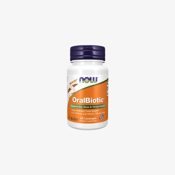 NOW OralBiotic 60 pastila