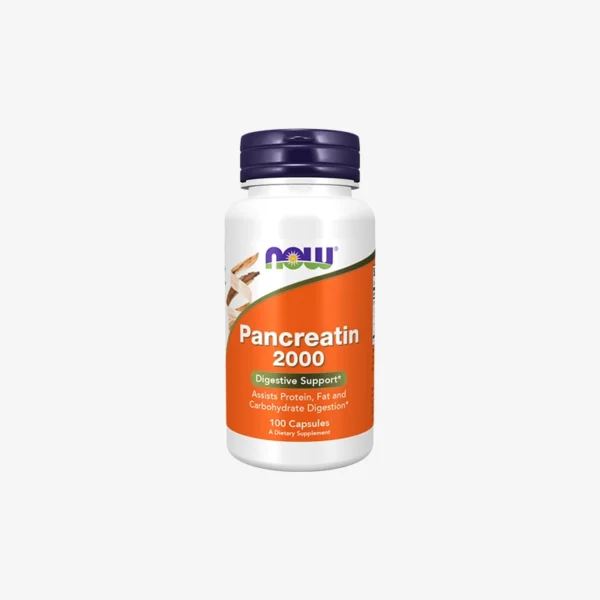 NOW Pancreatin 2000 100 kapsula