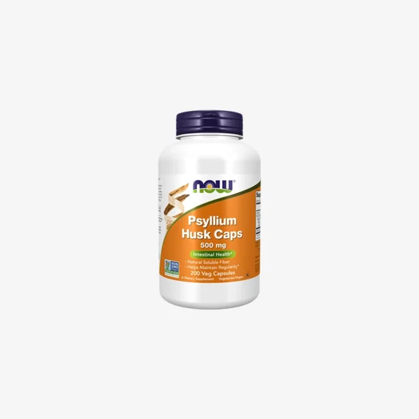 NOW Psyllium Husk Caps 500mg 200 kapsula