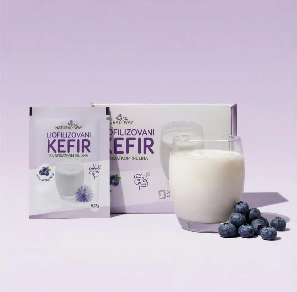 Natural Preway Liofilizovani Kefir sa dodatkom inulina 30 kesica Natural Preway Liofilizovani Kefir sa dodatkom inulina 30 kesica