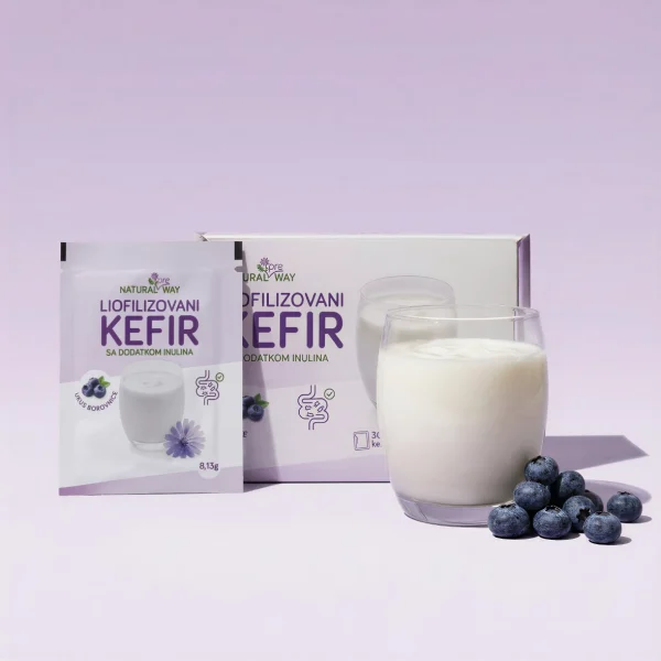 Natural Preway Liofilizovani Kefir sa dodatkom inulina 30 kesica