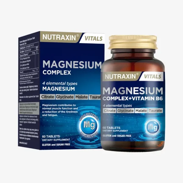 Nutraxin Magnesium Complex + Vitamin B6 60 tableta