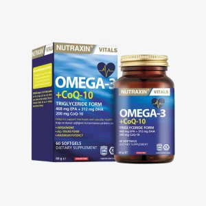 Nutraxin Omega 3 + CoQ10  60 softgel kapsula