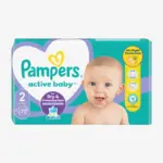 Pampers Active Baby 2 (4-8 kg) 72 komada