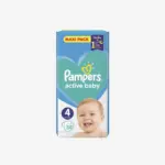 Pampers Active Baby 4 (9-14 kg) 58 komada