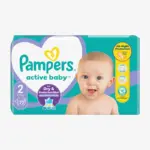 Pampers Active Baby S2 (4-8 kg) 72 komada