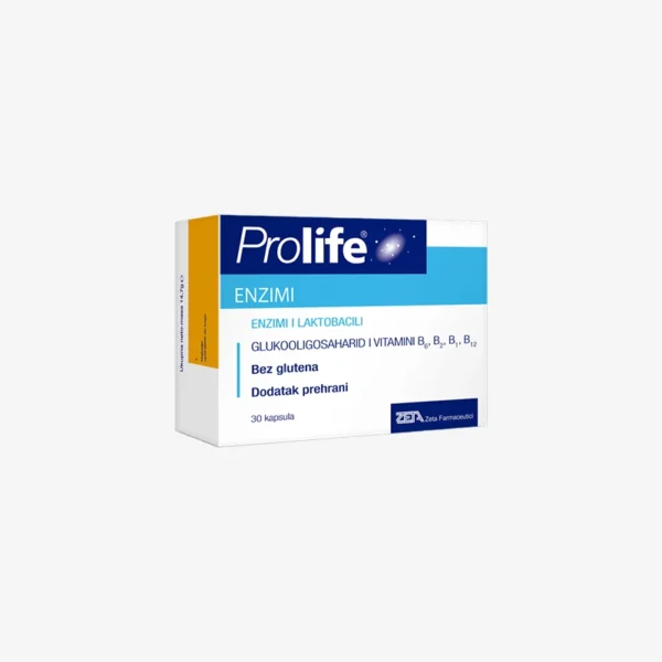 Prolife enzimi 30 kapsula