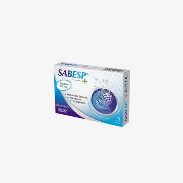 Sabesp 80mg 25 kapsula
