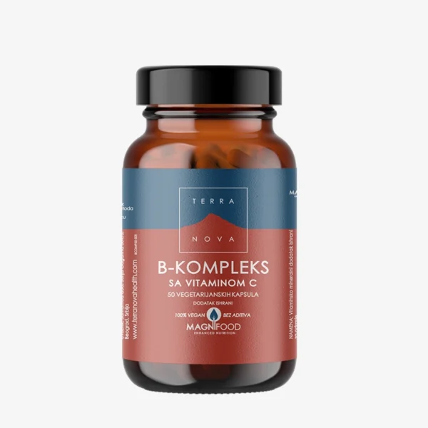 Terranova B-kompleks sa Vitaminom C 50 kapsula
