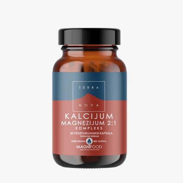 Terranova Kalcijum Magnezijum 2:1 kompleks 50 kapsula