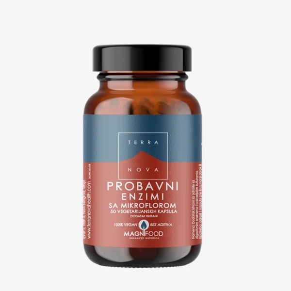 Terranova Probavni Enzimi sa Mikroflorom 50 kapsula