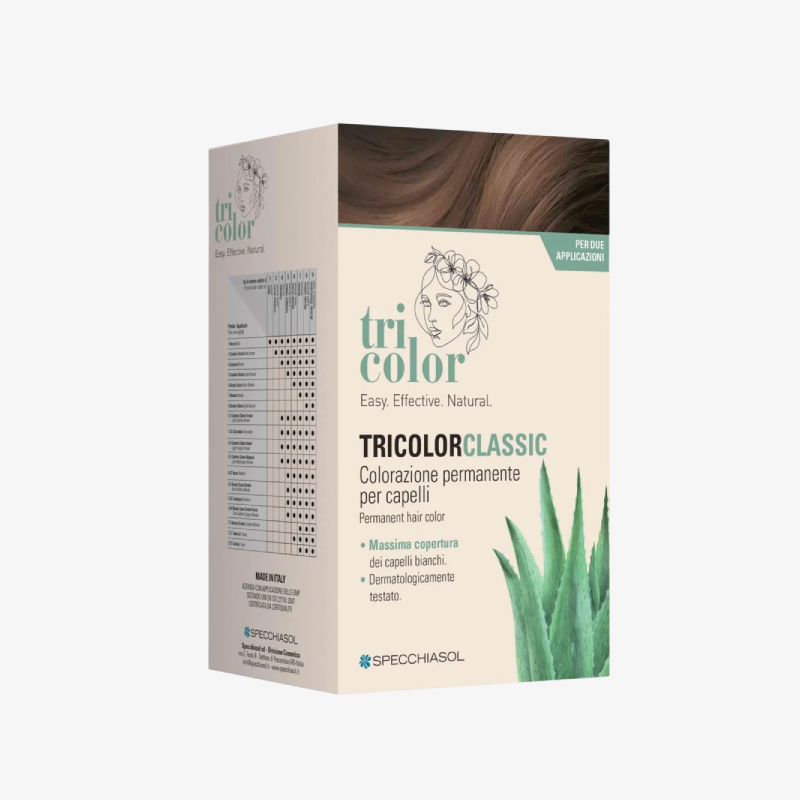 Tricolor Classic trajna boja za kosu 2 upotrebe - 5.1 Cool Brown