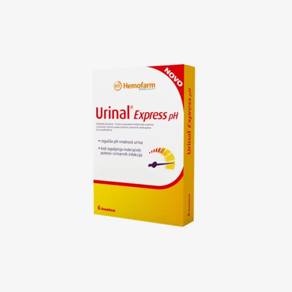 Urinal Express pH 6 kesica
