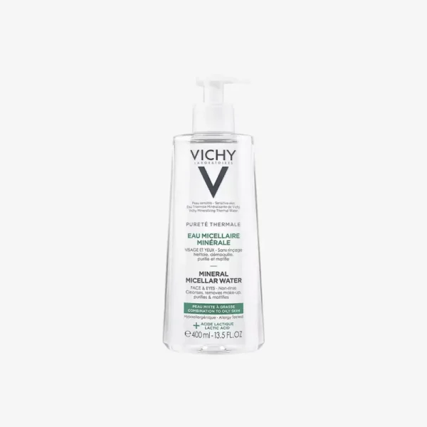 Vichy Pureté Thermale Mineralizovana micelarna voda, mešovita do masna koža 400ml