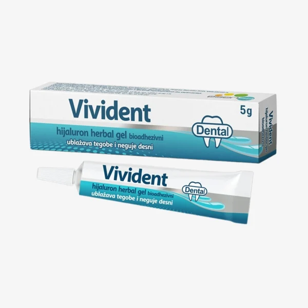 Vivident hijaluron herbal gel bioadhezivni 5g