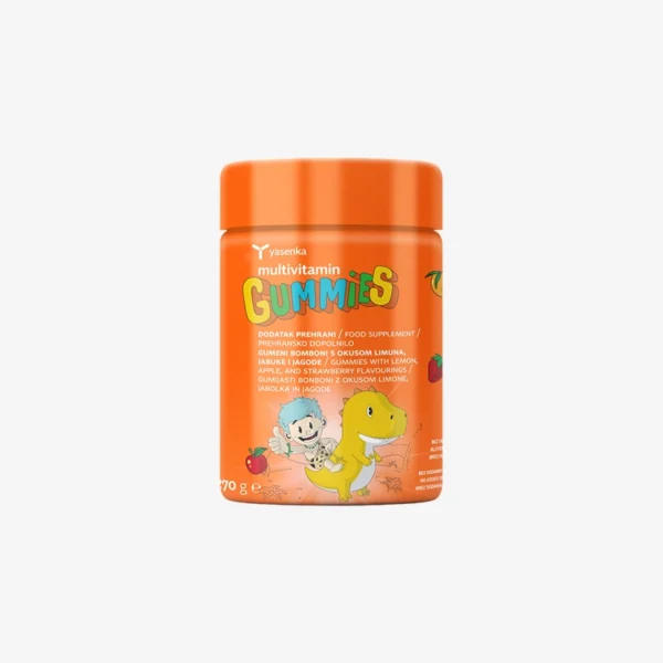 Yasenka Multivitamin GUMMIES 270g 60 bombona