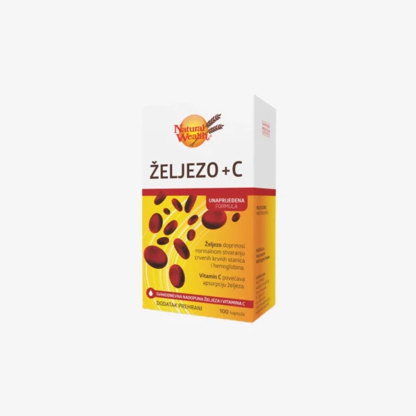 Željezo + C 100 kapsula