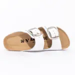 Ženske anatomske papuče Aurora - Bijela