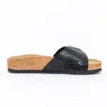 Ženske anatomske papuče Bellona - Crna